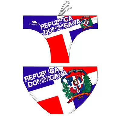 WATERPOLO - DOMINICAN REPUBLIC FLAG